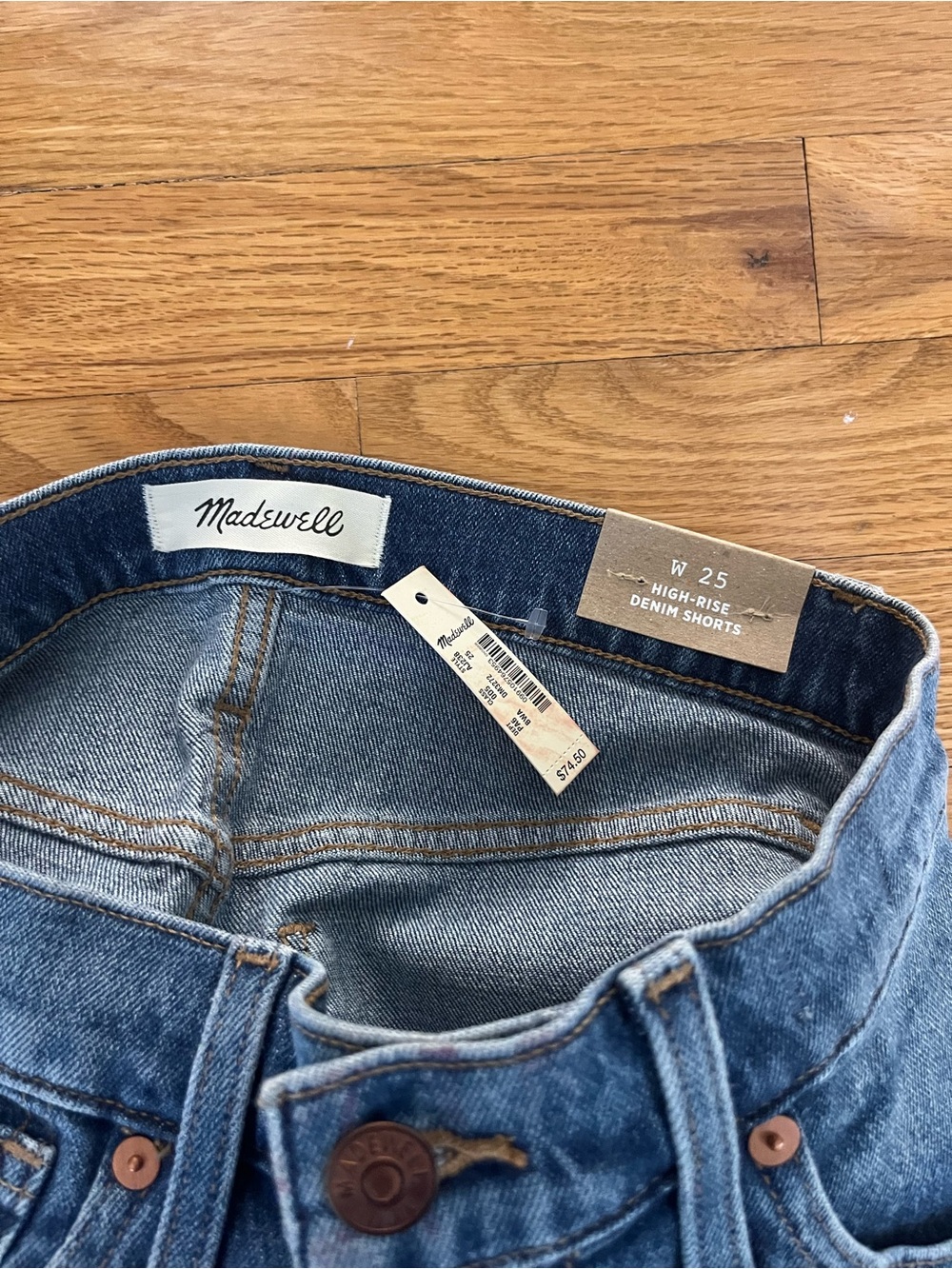 Madewell Jean Shorts - Picture 4 of 4